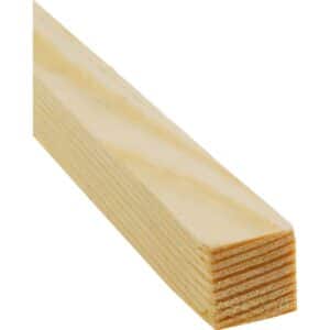Quadratleiste Kiefer 13 mm x 13 mm Länge 2400 mm