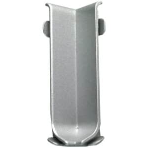 Fuchs Design Fußleiste Sockelleiste Innenecke 6 cm Alu Silber Matt