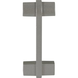 Fuchs Design Fußleiste Sockelleiste Verbindung 7 cm Alu Silber Matt