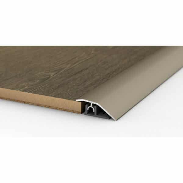 Anpassprofil Klickbar Edelstahl 15 mm x 45 mm x 2700 mm