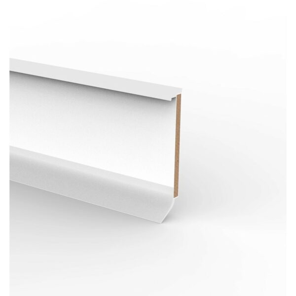 CV-Einklebeleiste 60 Weiß 15 mm x 60 mm Länge 2550 mm